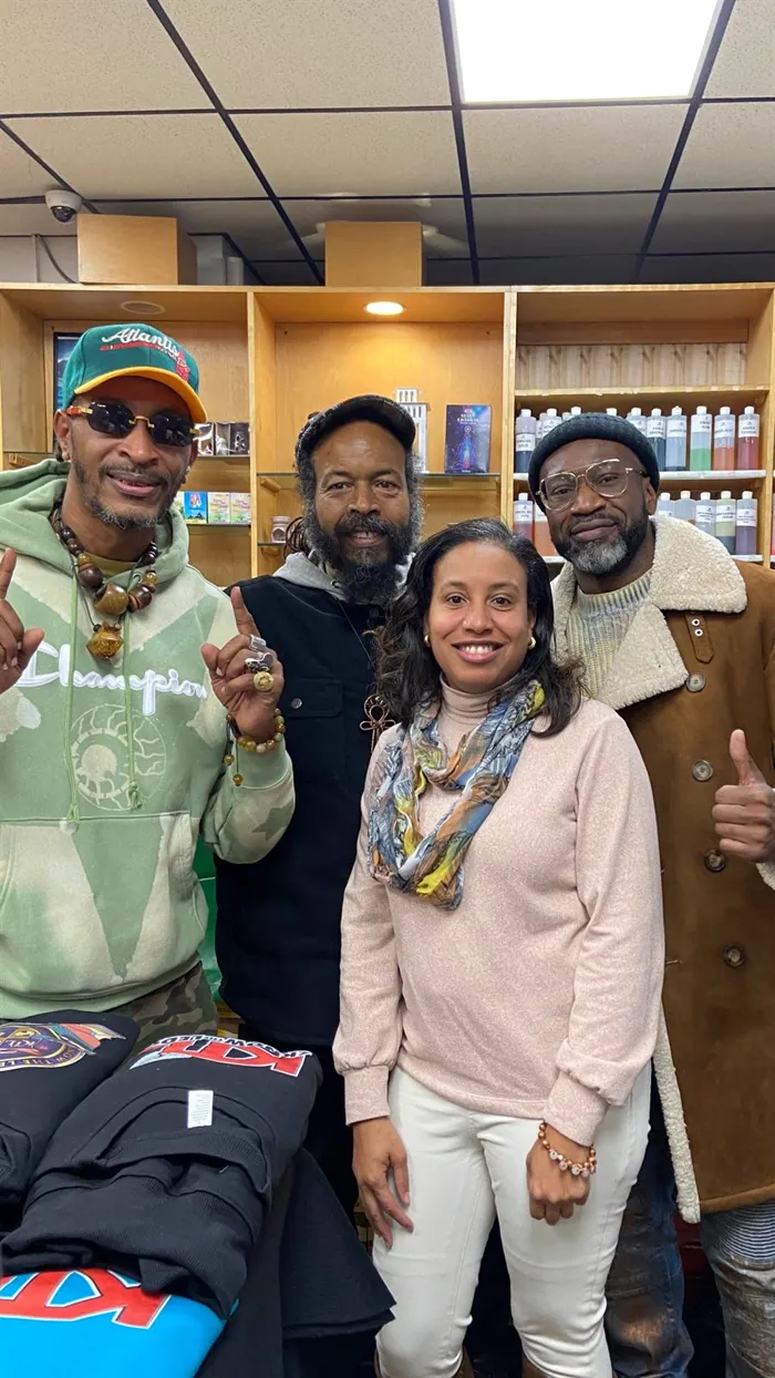 Red Pill, Ras Ben and Adika Butler at Nicholas Brooklyn